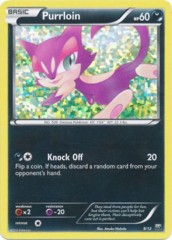 Purrloin 9/12 Confetti Holo Promo - 2012 McDonald's Campaign